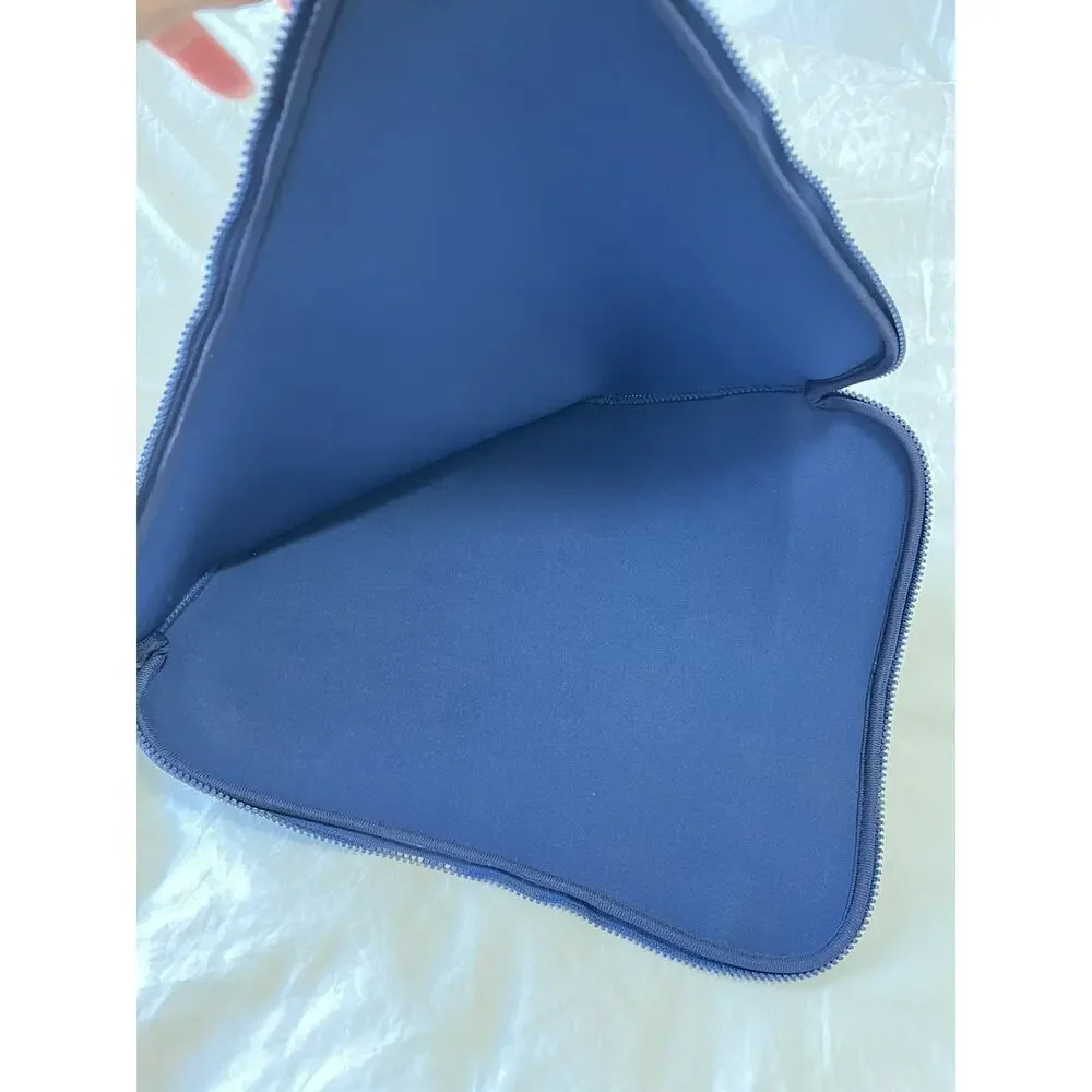 JONATHAN ADLER Laptop Sleeve Case RETRO GEOMETRIC Padded Green Blue